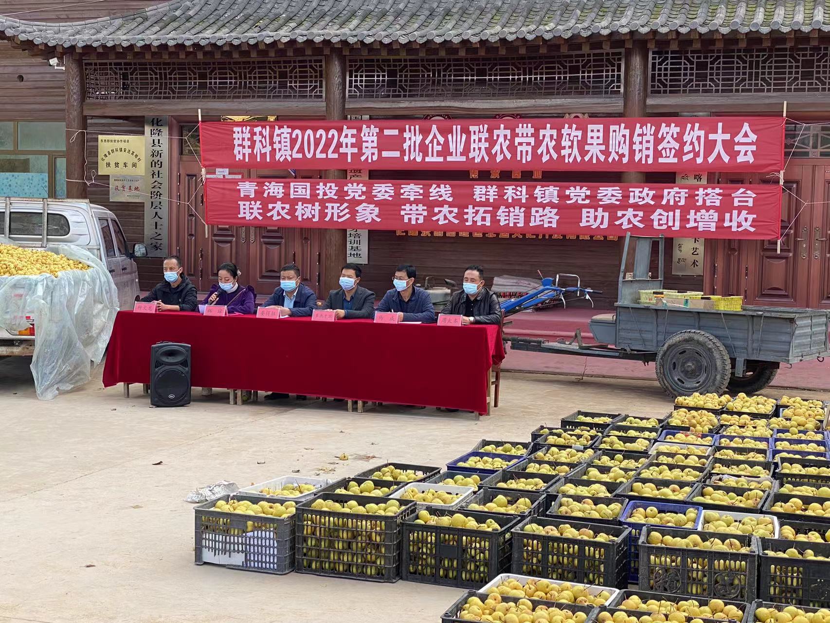 大阳城娱乐官网（中国）有限公司驻乙沙二村工作队积极帮助解决农产品滞销